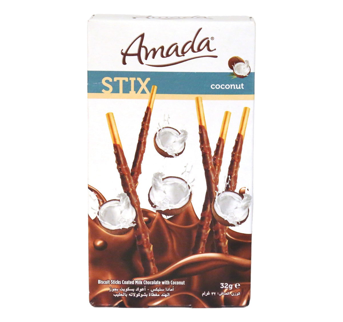 Solen Amada Biscolata Chocolate Stix 32 g