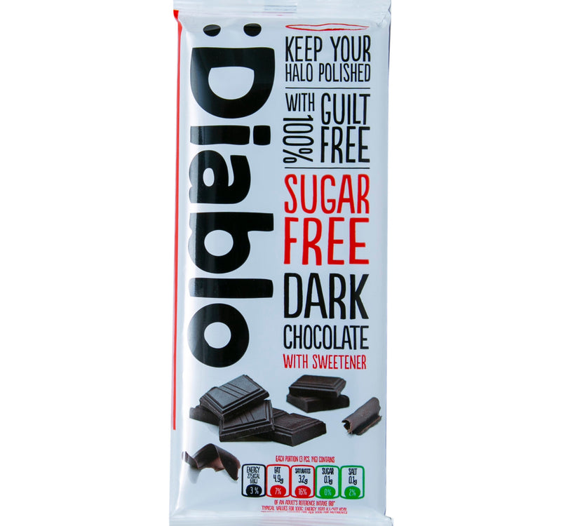 Diablo Dark Chocolate Sugar Free 85 g Lulu Hypermarket