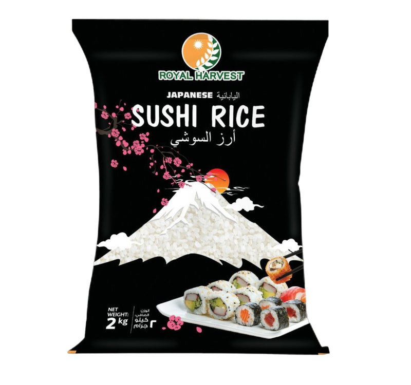 Royal Harvest Japanese Sushi Rice 2 kg Lulu Hypermarket