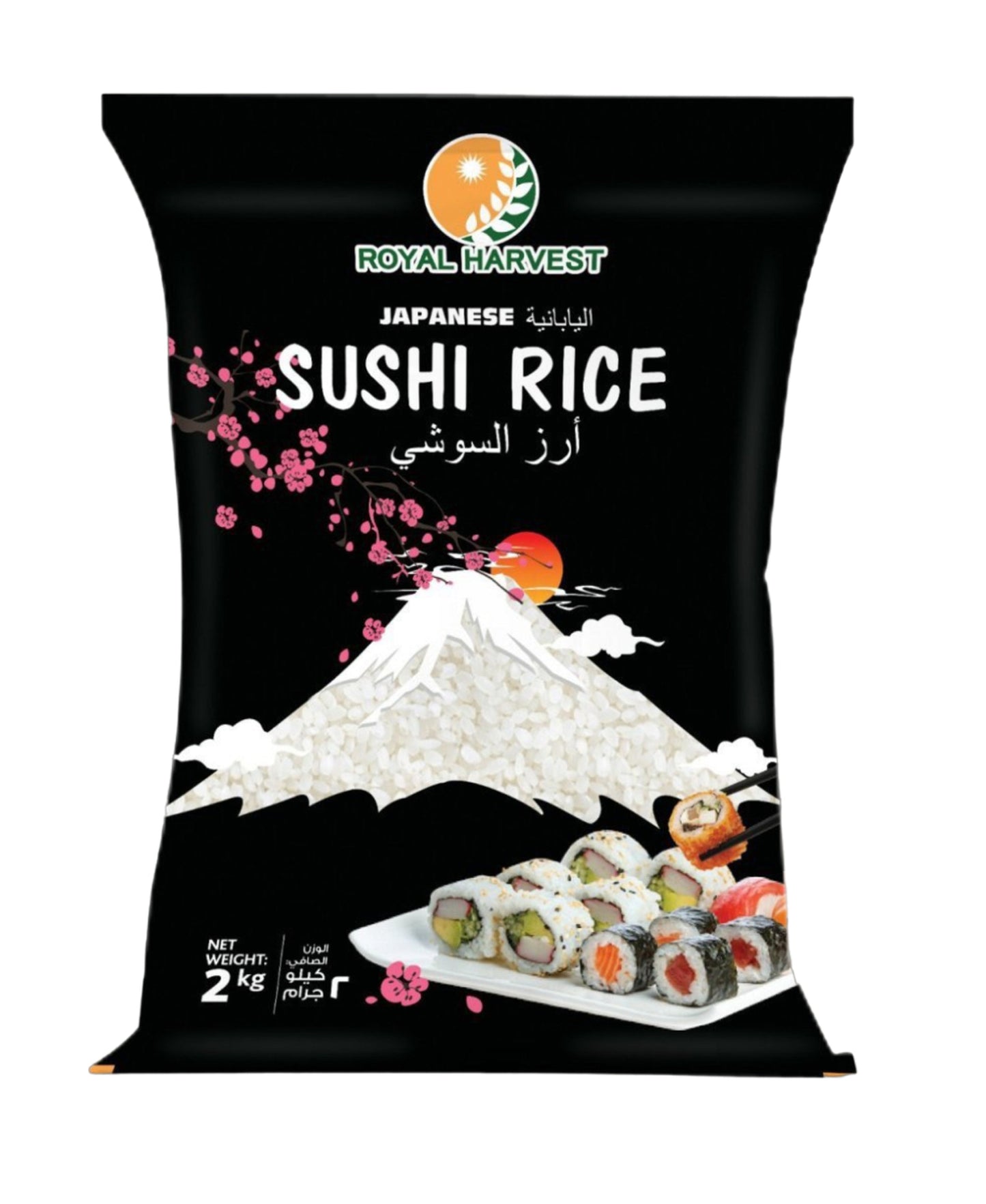 Royal Harvest Japanese Sushi Rice 2 kg Lulu Hypermarket