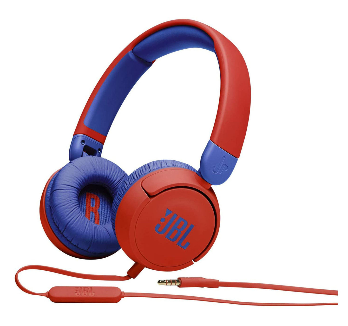 سماعة رأس سلكية للأطفال JBL JR310 باللون الأحمر