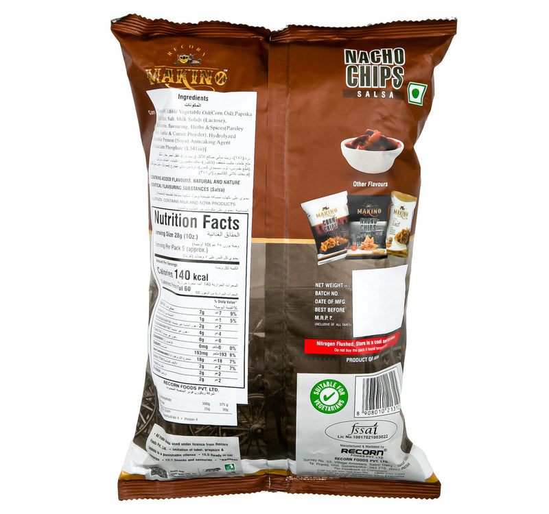 Makino Salsa Nacho Chips 150 g