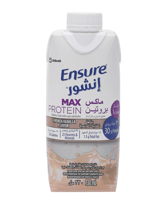 Ensure Max Protein Shake Vanilla 330 ml Lulu Hypermarket