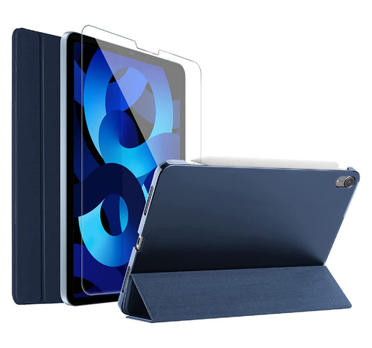 Trands Folio Case and Screen Protector for IPad, 10.9 inches, BD3457