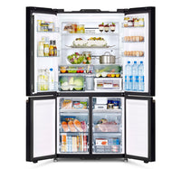 Hitachi French Door Bottom Freezer Refrigerator RWB720VUK0GBK 760LTR