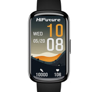 HiFuture EVO2 Smartband, 1.47 inches Display, Black