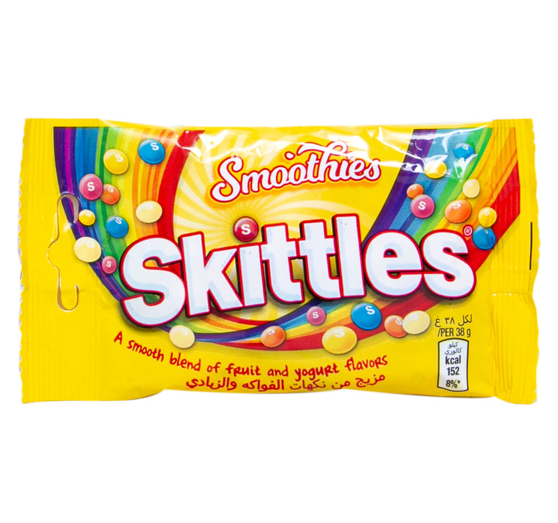 Skittles Smoothies Fruit And Yogurt Flavoured Chocolate 38 g