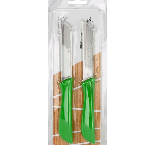 Solingen Paring Knife Green 2pcs