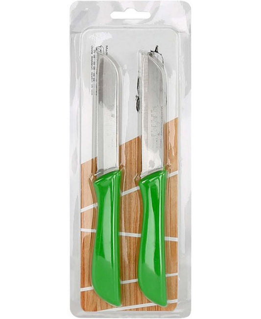 Solingen Paring Knife Green 2pcs