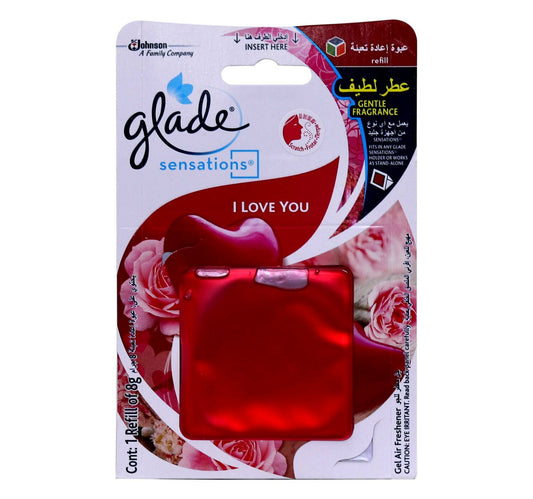 Glade Gel Air Freshener Sensations Refill I Love You 8 g