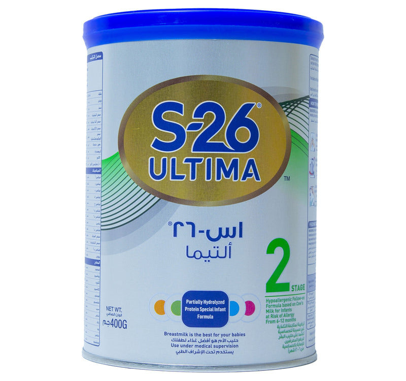 Nestle S26 Ultima Stage 2 Partially Hydrolyzed Protein Special Infant Formula From 6-12 Months 400 g