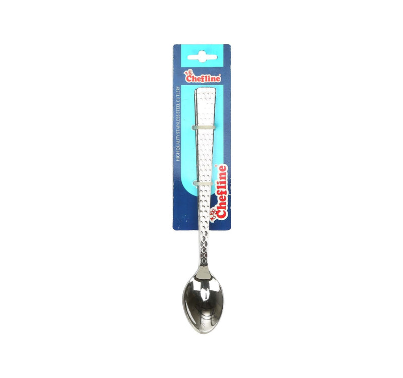 Chefline Hammered Stainless Steel Pickle Spoon