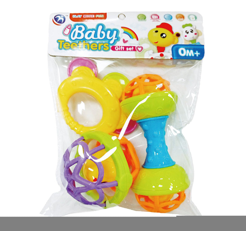 First Step Baby Rattle Set, 3 pcs, BM6004-4A25