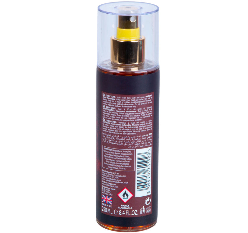 Portfolio Red Temptation Luxury Fragrance Mist For Women 250ml