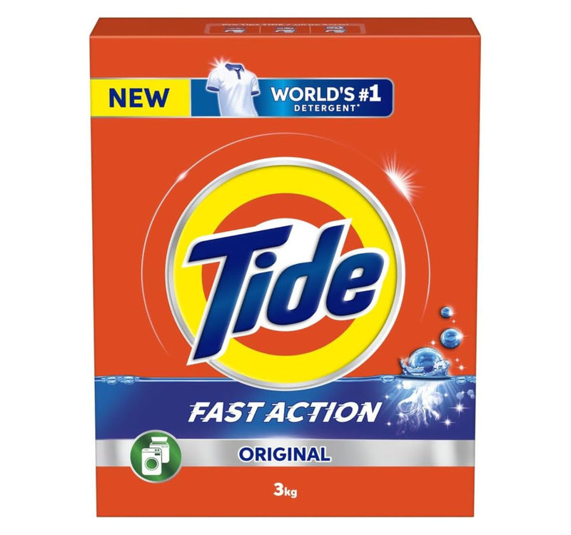 Tide Automatic Powder Laundry Detergent Original Scent 3 kg