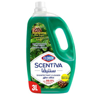 Clorox Scentiva Disinfectant Cleaner Mediterranean Pine Forest Bleach Free 3 Litres