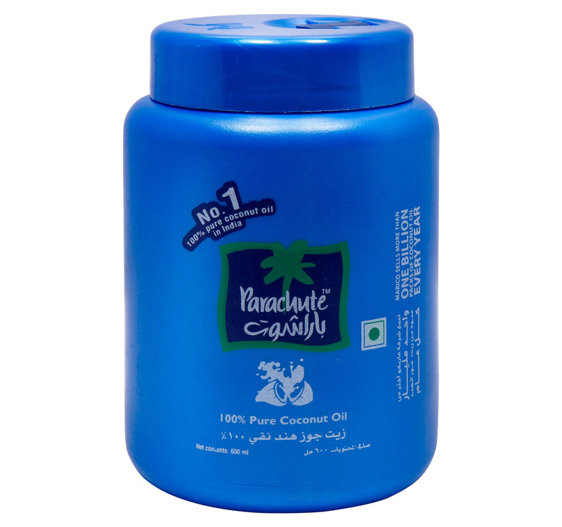 Parachute 100% Pure Coconut Oil 600 ml Lulu Hypermarket