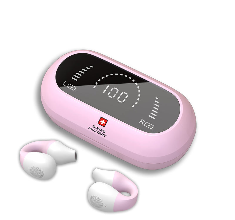 Swiss Military True Wireless Earbuds Delta 4 Pink
