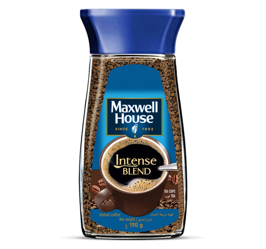 Maxwell House Intense Blend Instant Coffee 190 g