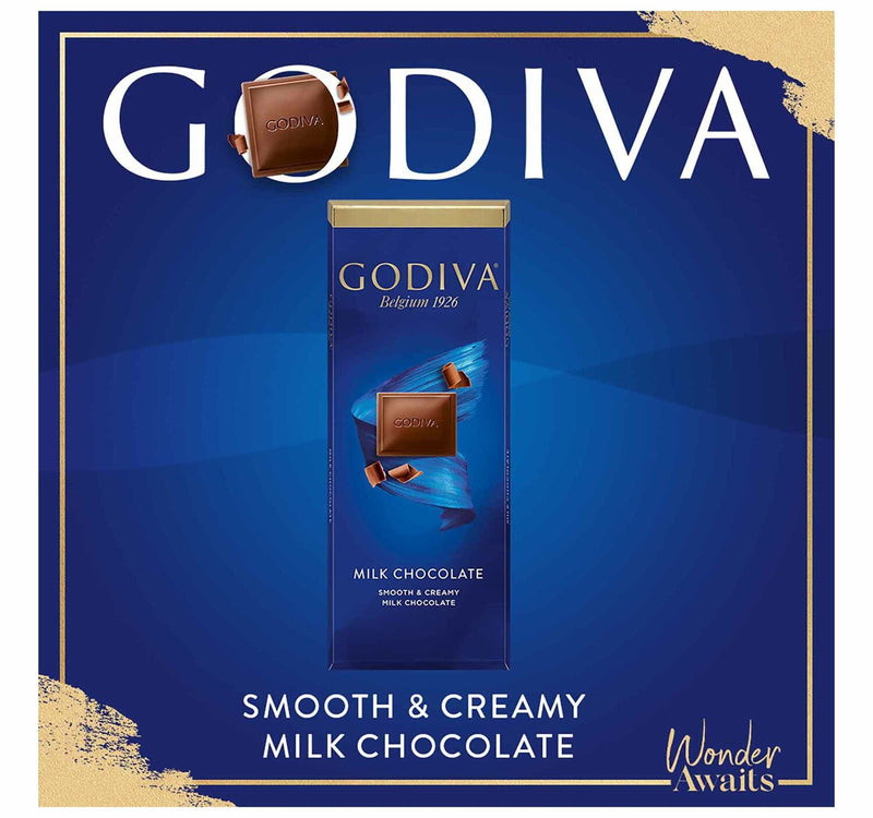 Godiva Smooth And Creamy Milk Chocolate 90 g Lulu Hypermarket