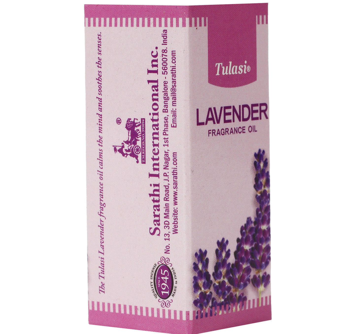 Tulasi Lavender Fragrance Oil 10 ml