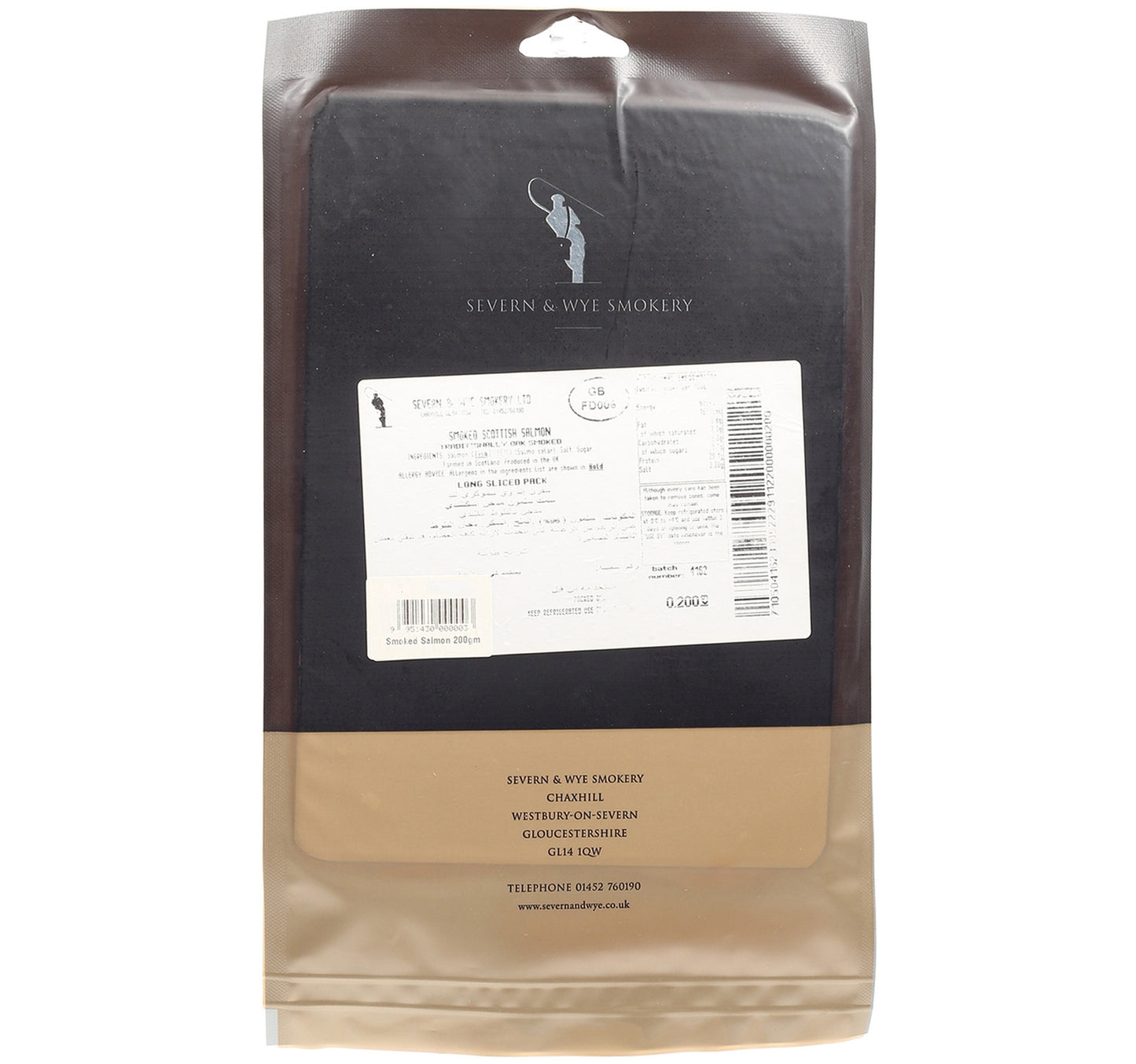 Smoked Long Sliced Scottish Salmon 200 g