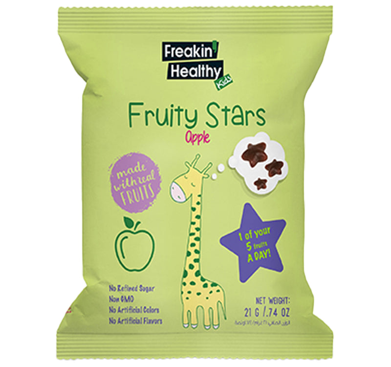 Freakin Healthy Apple Fruity Star Jellies 21 g