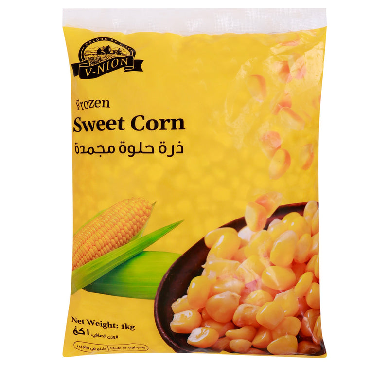 V-Nion Frozen Sweet Corn 1 kg Lulu Hypermarket