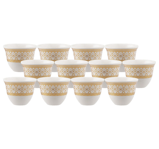 Home Cawa Cup Set, 75 cc, 12 pcs, MKT06-09