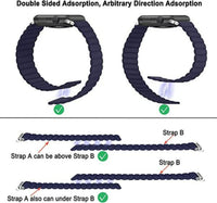 Trands Apple Watch Magnetic Strap, Deep Blue, AW6915