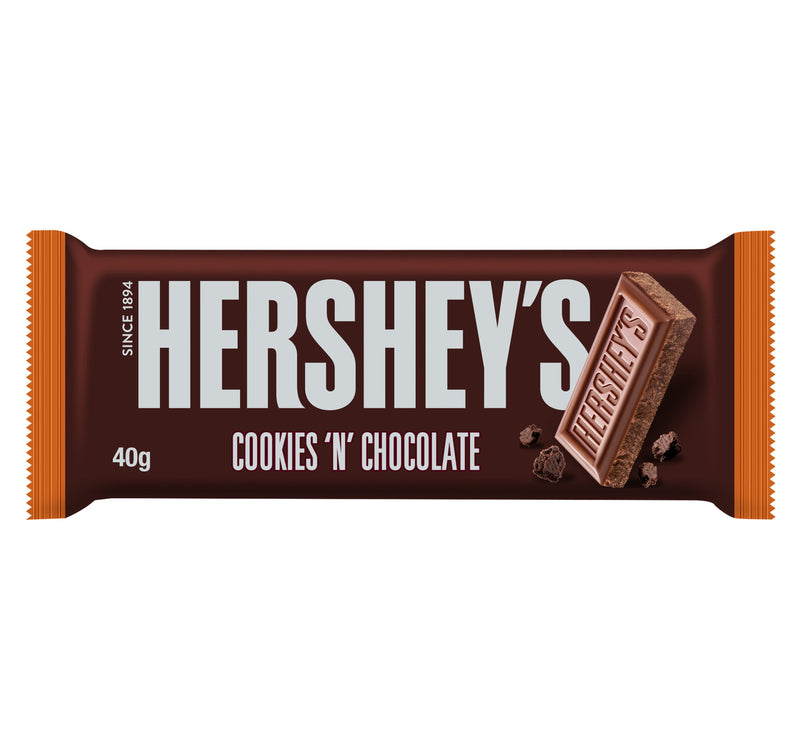 Hershey's Cookies 'n' Chocolate Flavour Milk Chocolate 40 g