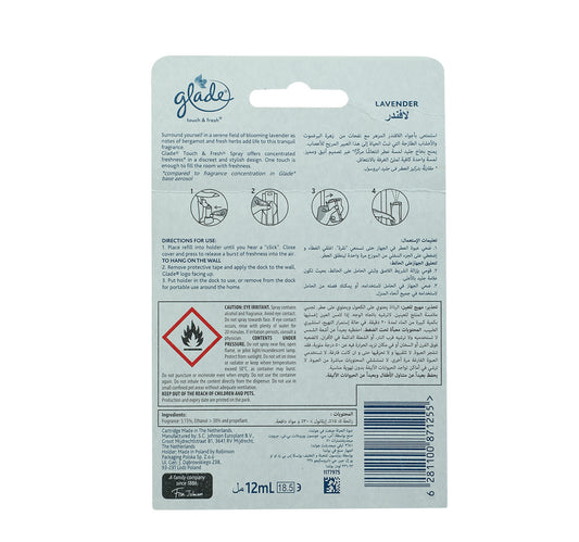 Glade Lavender Touch'N Fresh 1 pc