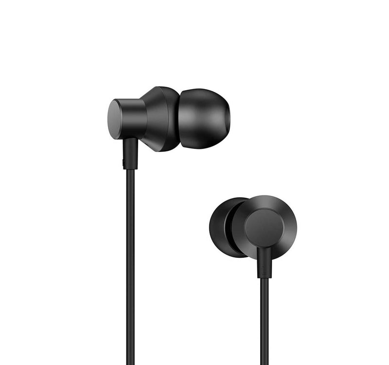 Lenovo In-Ear Metal Stereo Earphone HF130 Black Lulu Hypermarket