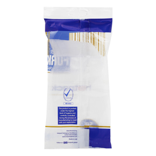 Hotpack Clear Plastic Fork 50 pcs