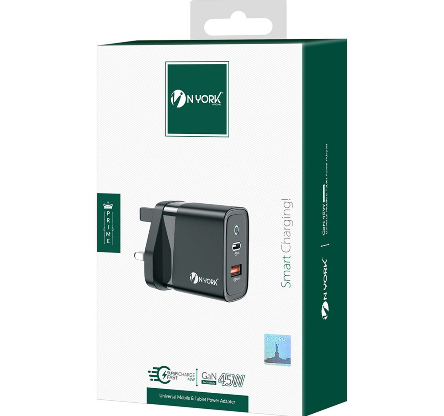 N York Type C Fast Charging + USB 3.0 Adapter HA705P 45W