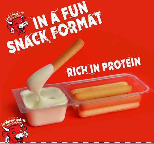 La Vache qui Rit Dip & Crunch Cheese and Breadstick Snack 280 g