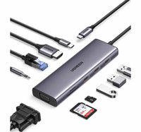 موزع يوجرين USB-C 10 في 1 CM498-15601