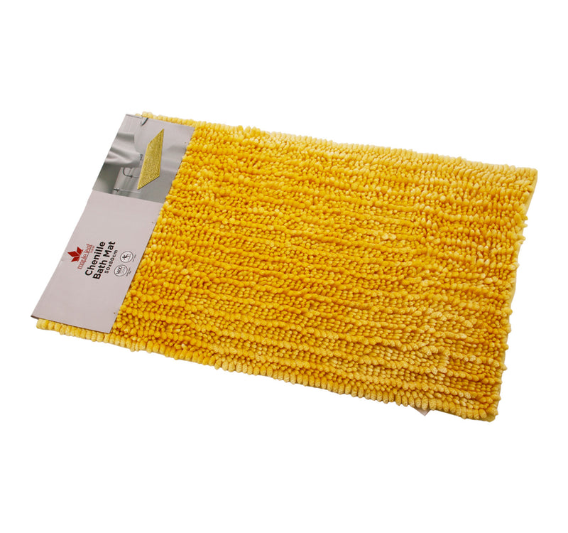 Maple Leaf Home Chenille Bath Mat, SG-414