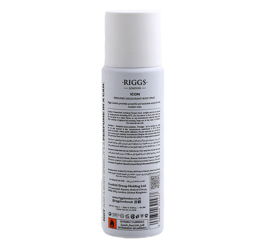 Riggs London Icon Deodorant Body Spray 250 ml