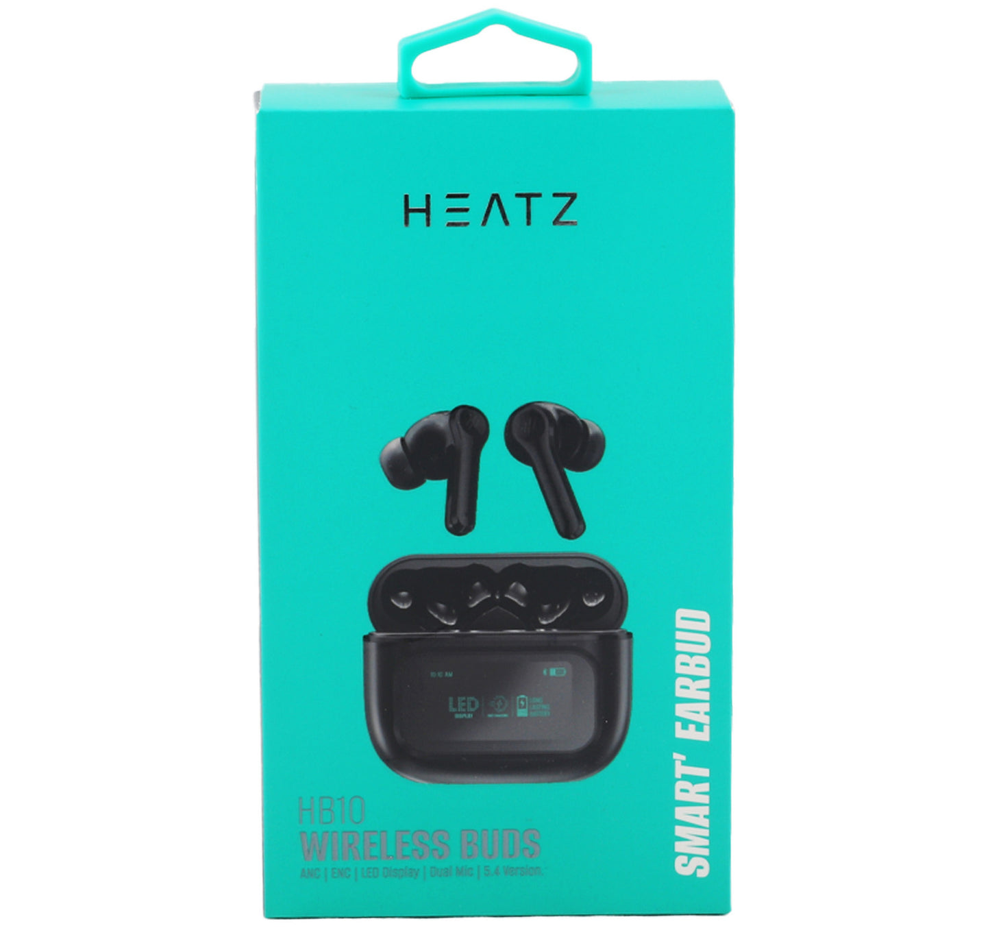 Heatz LED Display Wireless Earbuds HB10 Black