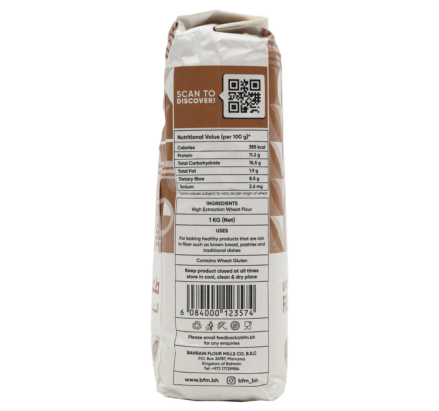 Al Matahin Whole Meal Flour 1 kg Lulu Hypermarket