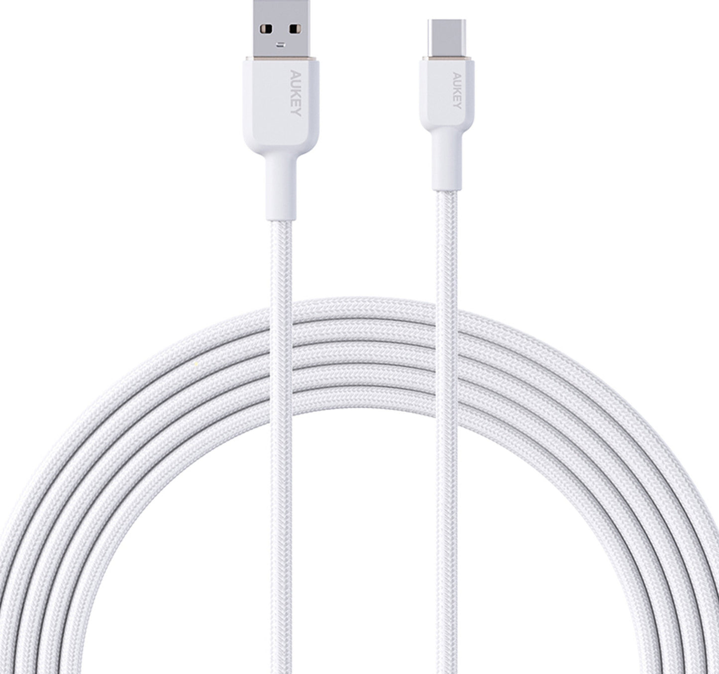 Aukey Type-C Cable NAC1 1 Meter White Sultan Center