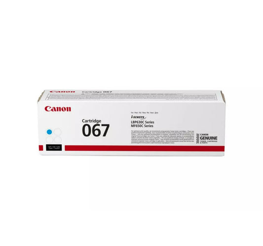 Canon Toner Cartridge, Cyan, 067