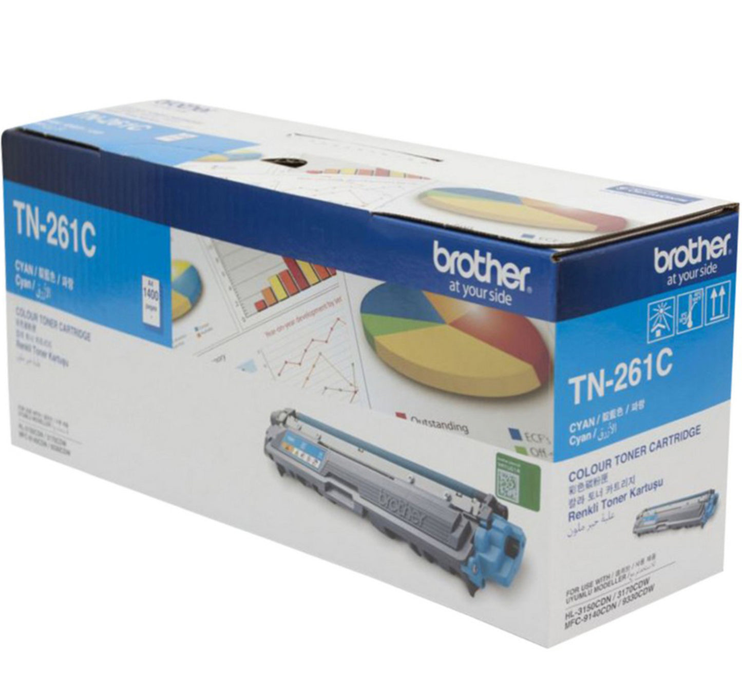 Brother Toner TN-261C Cyan