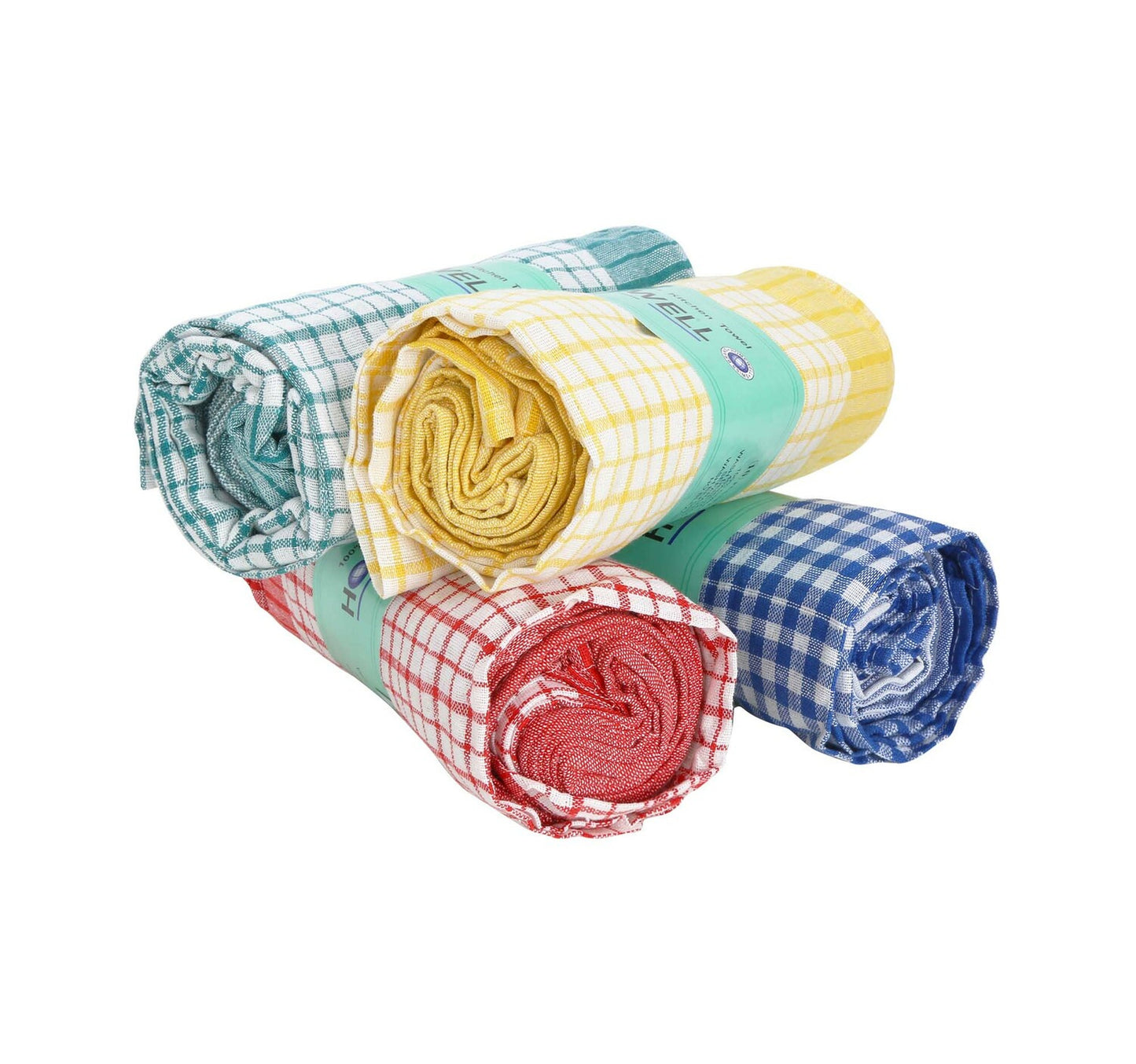 Homewell KitchenTowel 45x65cm 10pc Set HT01 Assorted Colors & Designs