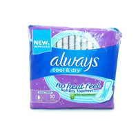 Always Cool & Dry Maxi Thick Large Sanitary Pads With Wings 30pcs