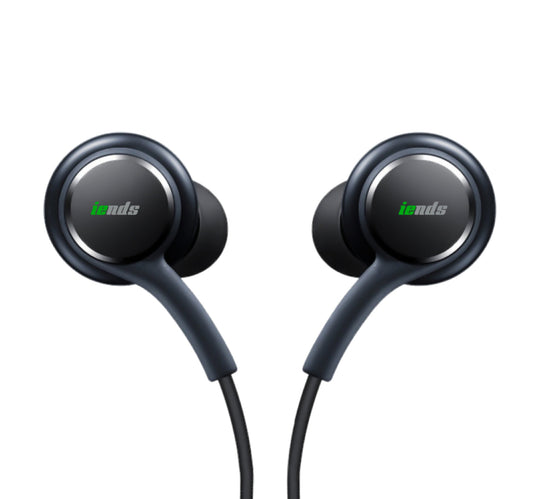Iends Wired Stereo 3.5 mm Earphone with Microphone Black HS935 Lulu Hypermarket