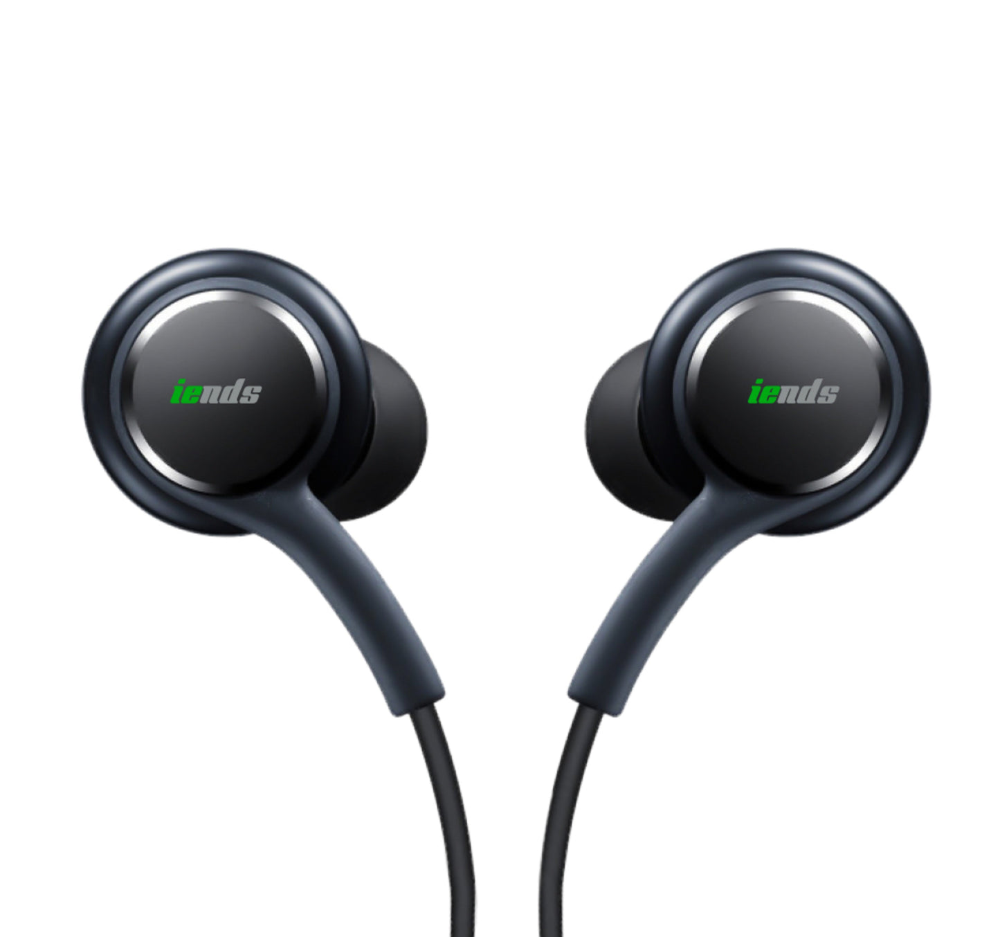 Iends Wired Stereo 3.5 mm Earphone with Microphone Black HS935 Lulu Hypermarket