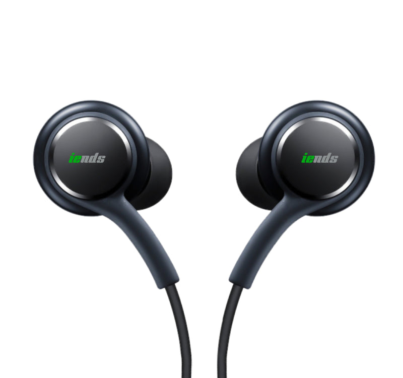 Iends Wired Stereo 3.5 mm Earphone with Microphone Black HS935 Lulu Hypermarket