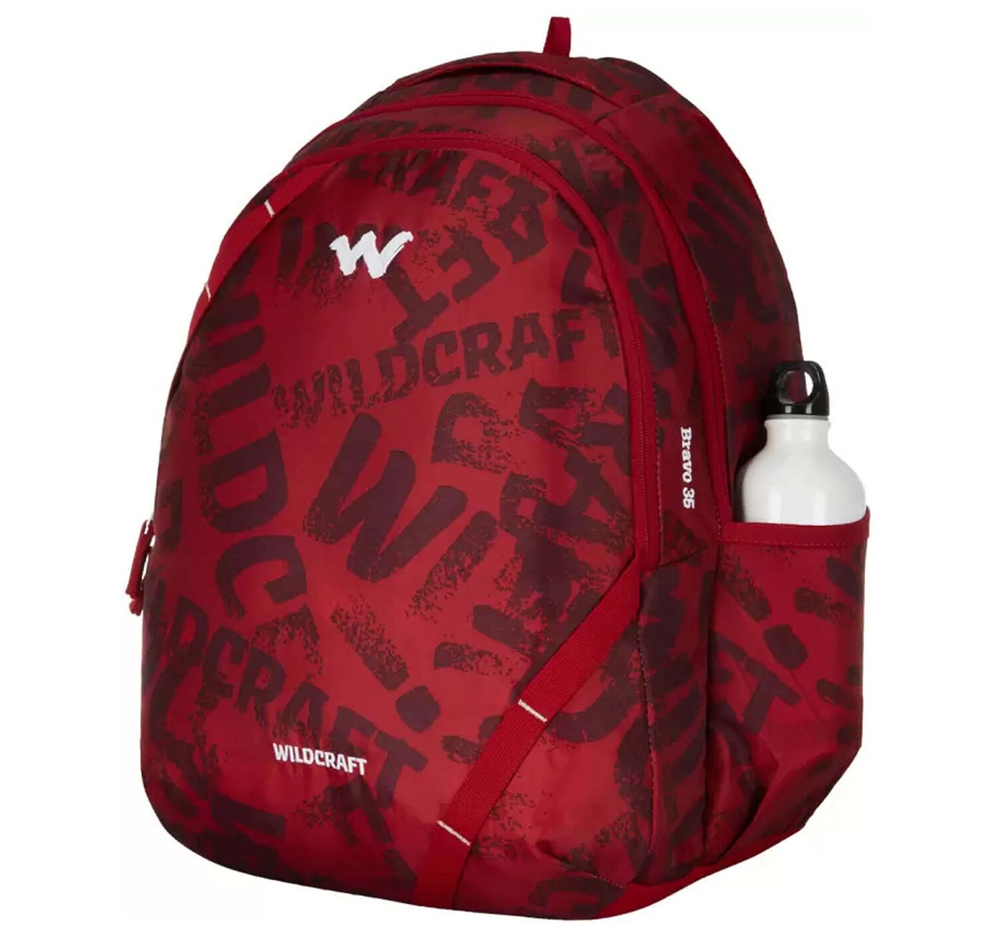 Wildcraft Bravo 35 TypGrng School Bag Pack, 18 Inches, Red